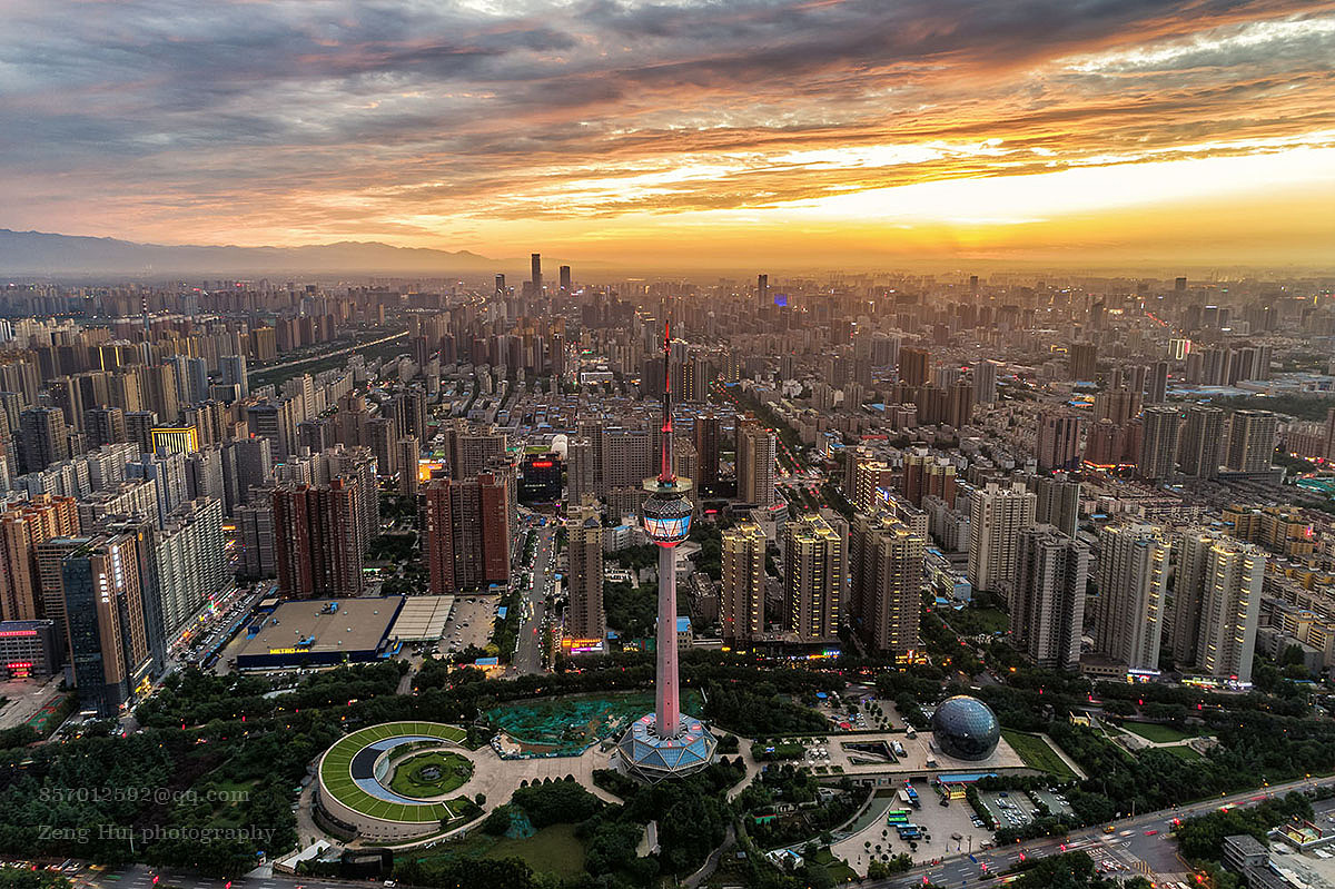 我的2019西安城市风光