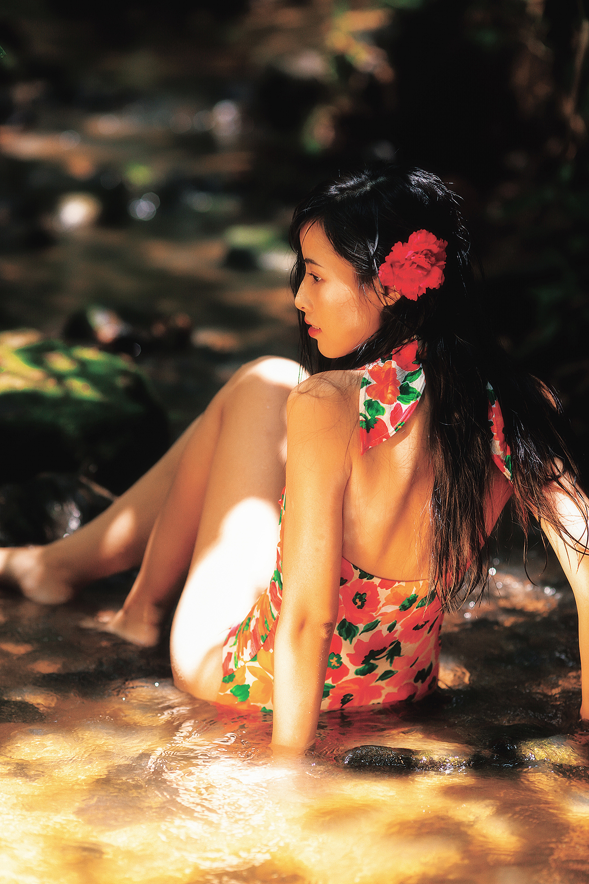 隐蔽的小溪（图ZMjM0MDY4ODI0） - 人像摄影 - 站酷设计师路畅欧原创素材 - 站酷ZCOOL