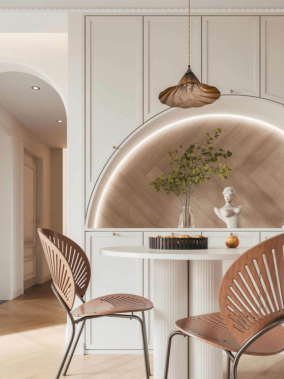 将法式浪漫构筑于现代空间