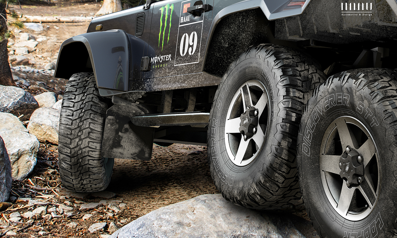 路虎/Defender 6X6_CGI