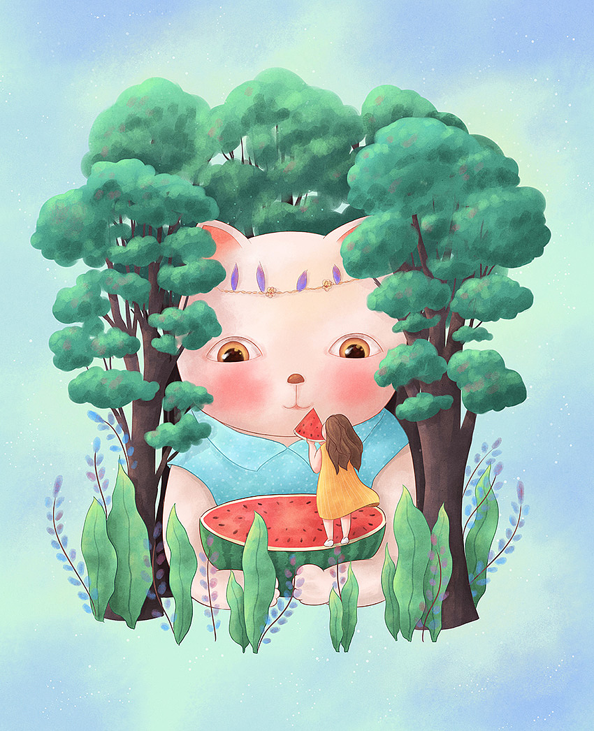 2018上半年插画总结（图ZMTE5MjM0MTAw） - 创作习作 - 站酷设计师李那那原创素材 - 站酷ZCOOL