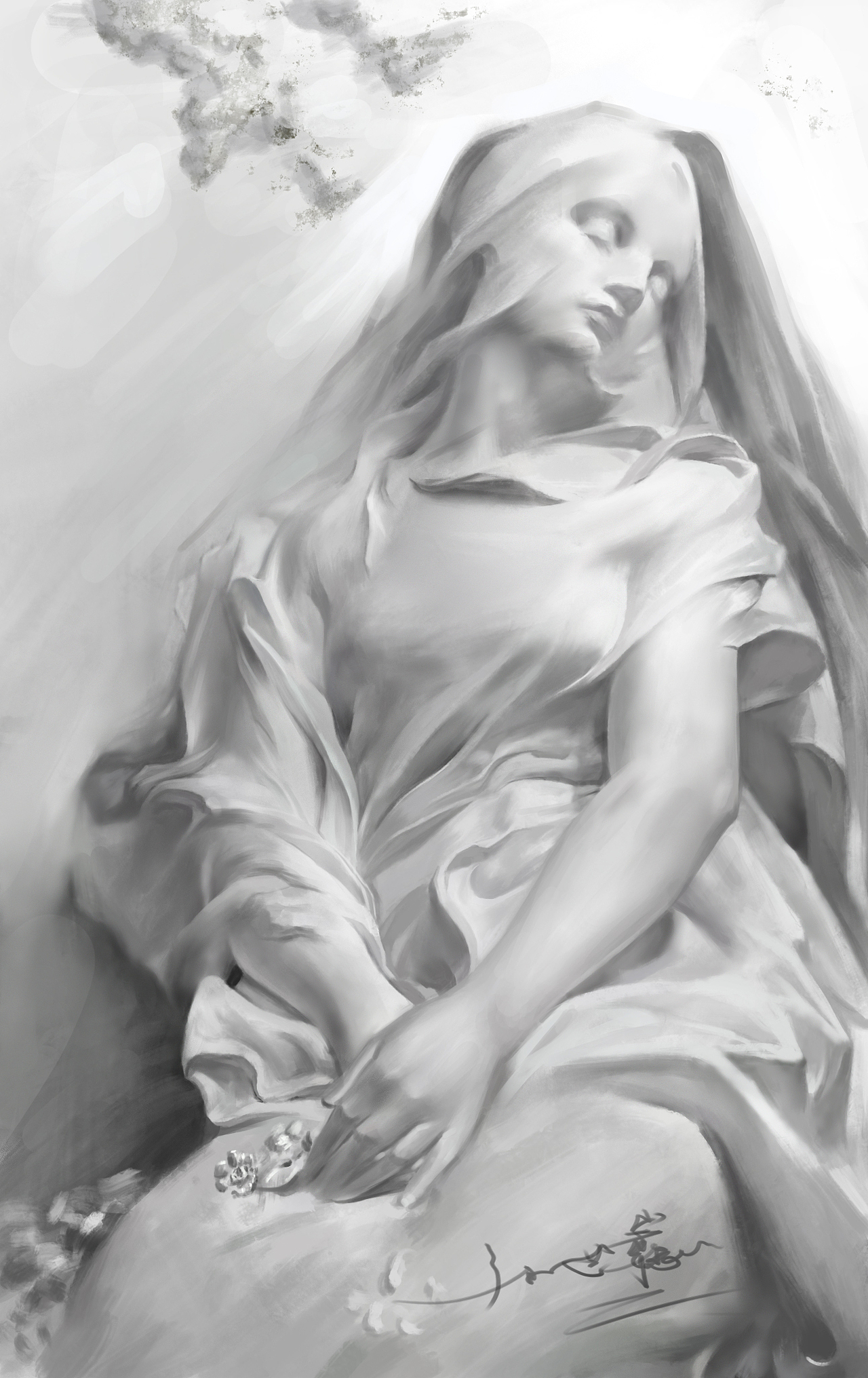 素描（圖ZMjUwMzUyMzI0） - 繪畫 - 站酷設(shè)計師佳裕彩繪原創(chuàng)素材 - 站酷ZCOOL