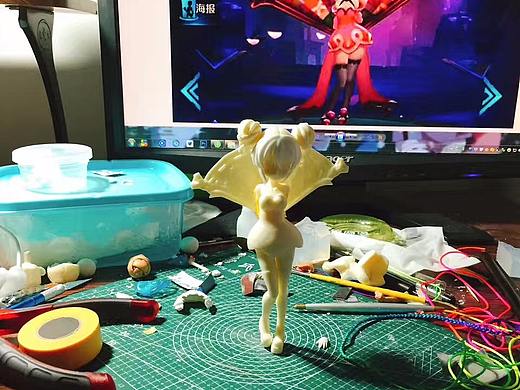 王者荣耀小乔手办...正在制作中
