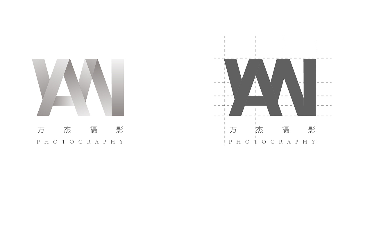 WANJIE摄影工作室LOGO设计