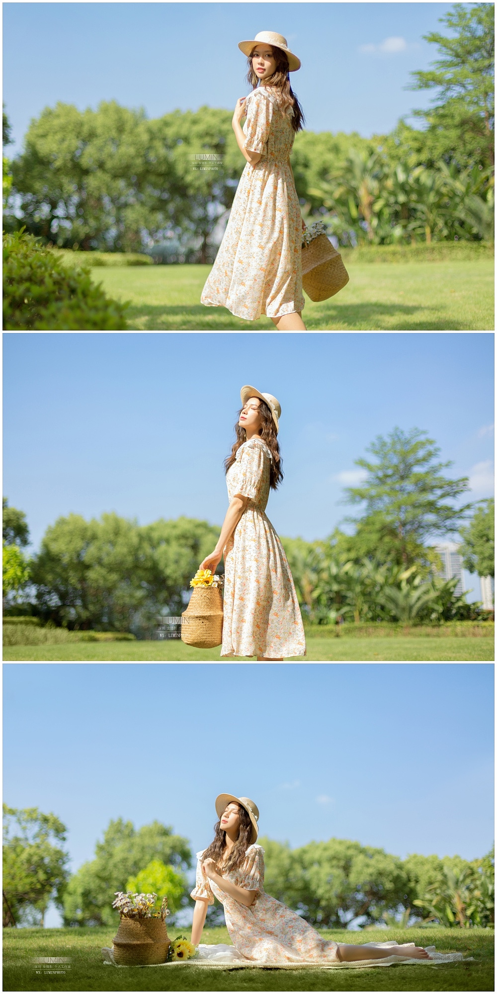 夏日阳光深圳碎花裙拍照 治愈系清新（图ZMjk3Mzg2OTMy） - 人像摄影 - 站酷设计师深圳女摄LUMIN原创素材 - 站酷ZCOOL