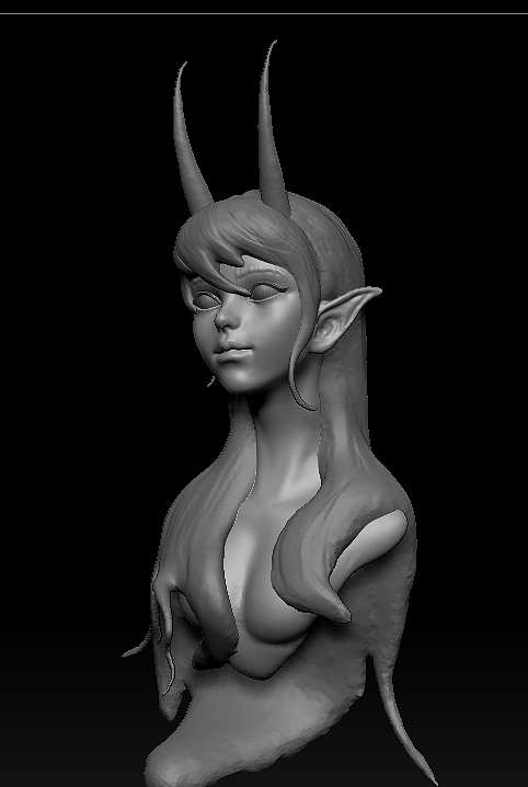 zbrush次时代女性角色雕刻（图ZMjE3MjQ1Nzk2） - 人物/生物 - 站酷设计师Add_Jason原创素材 - 站酷ZCOOL