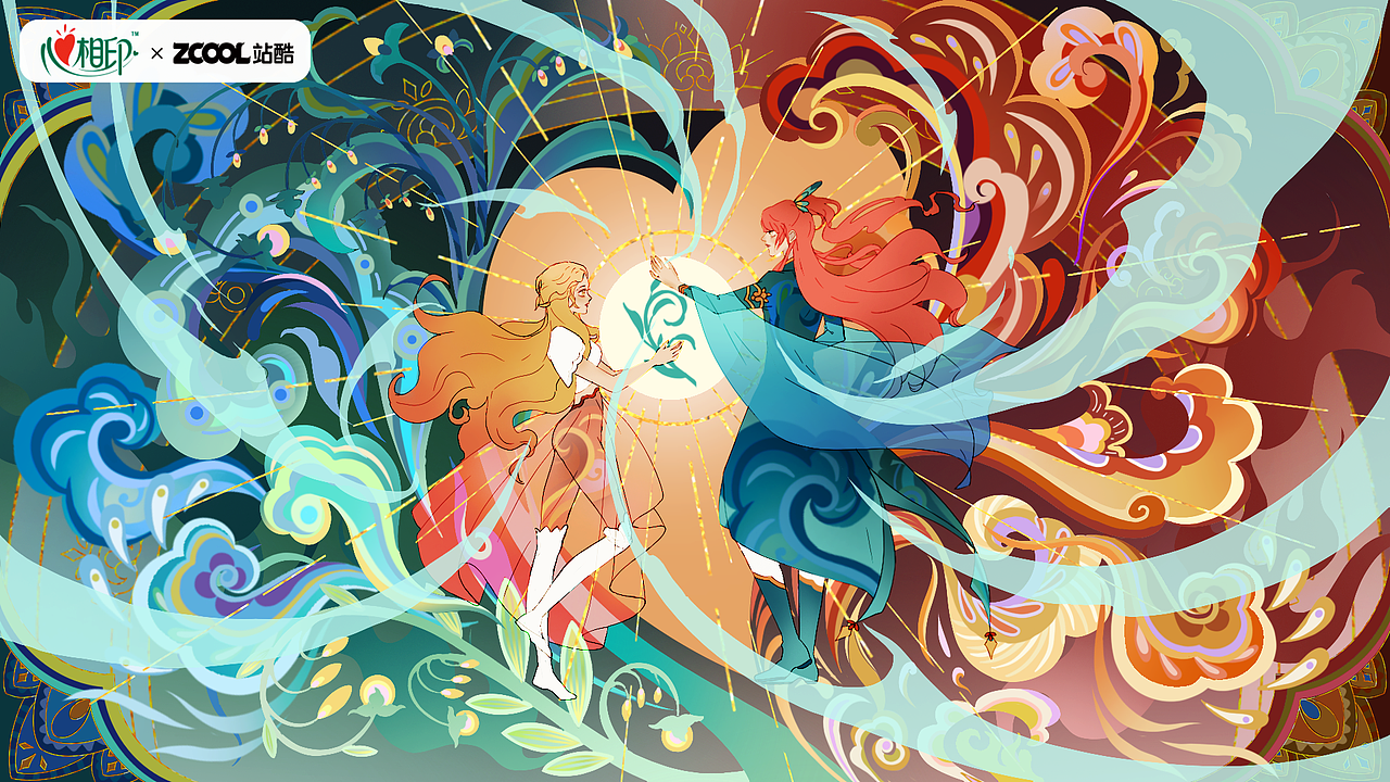 心源之印（图ZMzM3NjQ0MTky） - 商业插画 - 站酷设计师萌卿无芽原创素材 - 站酷ZCOOL