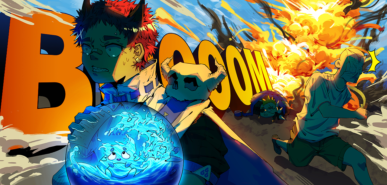 插画练习|CG课结课了