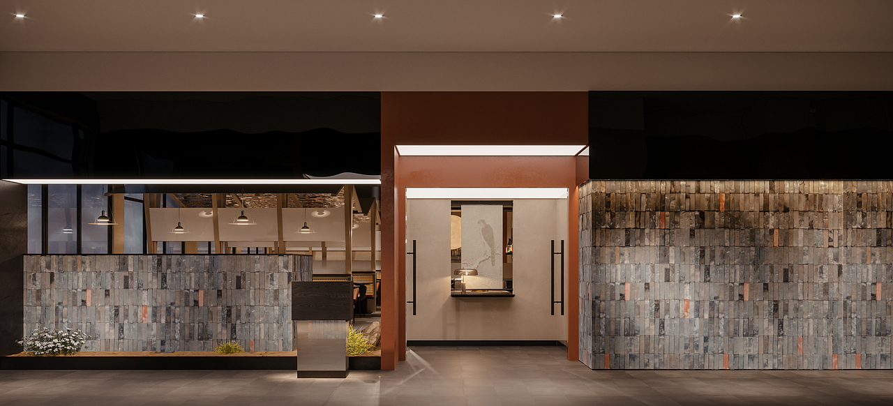 20日料店（图ZMzA3NTI4MDY4） - 建筑/空间 - 站酷设计师米灰度原创素材 - 站酷ZCOOL