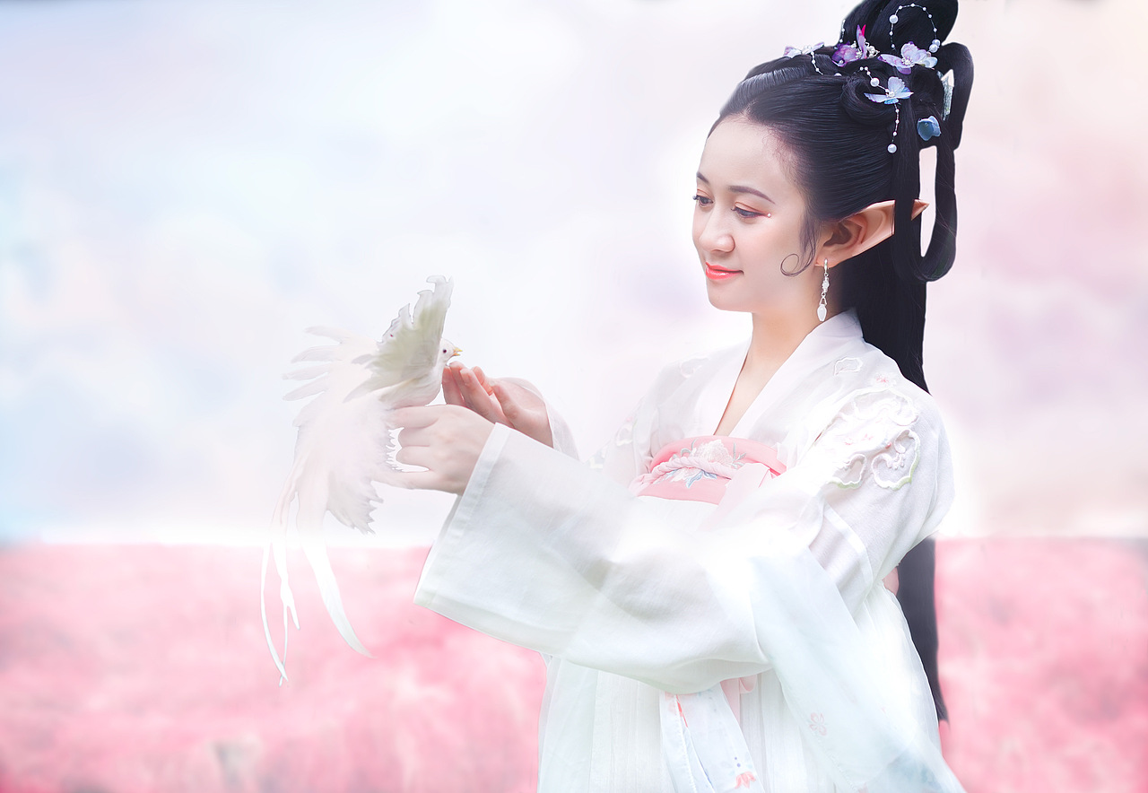 靈花錄（圖ZMTI2ODc3MTQ4） - 人像攝影 - 站酷設(shè)計(jì)師F刀十一原創(chuàng)素材 - 站酷ZCOOL