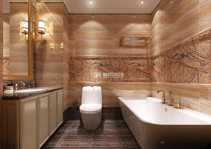 万科金色156平三室两厅简约欧式装修效果图