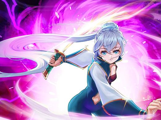 少女試槍（個人主頁-ZNTc5MjUxNjQ=） - 游戲原畫 - 站酷設(shè)計師無情老法海原創(chuàng)素材 - 站酷ZCOOL