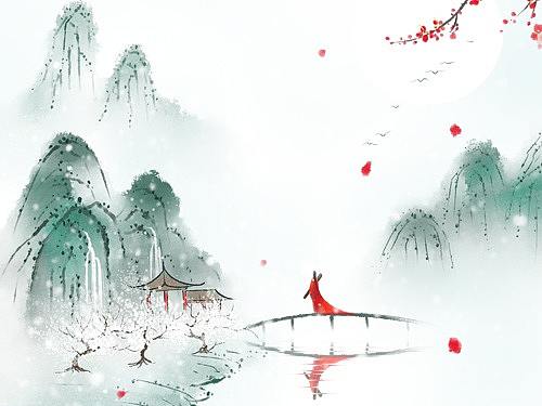古风山水意境