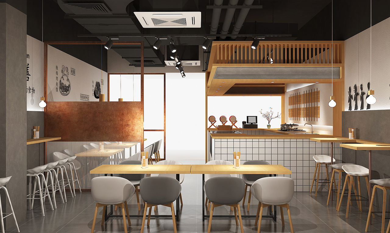涼皮店設(shè)計(jì)（圖ZMTI2NDk4Mjg0） - 家裝設(shè)計(jì) - 站酷設(shè)計(jì)師Shaw杰森原創(chuàng)素材 - 站酷ZCOOL