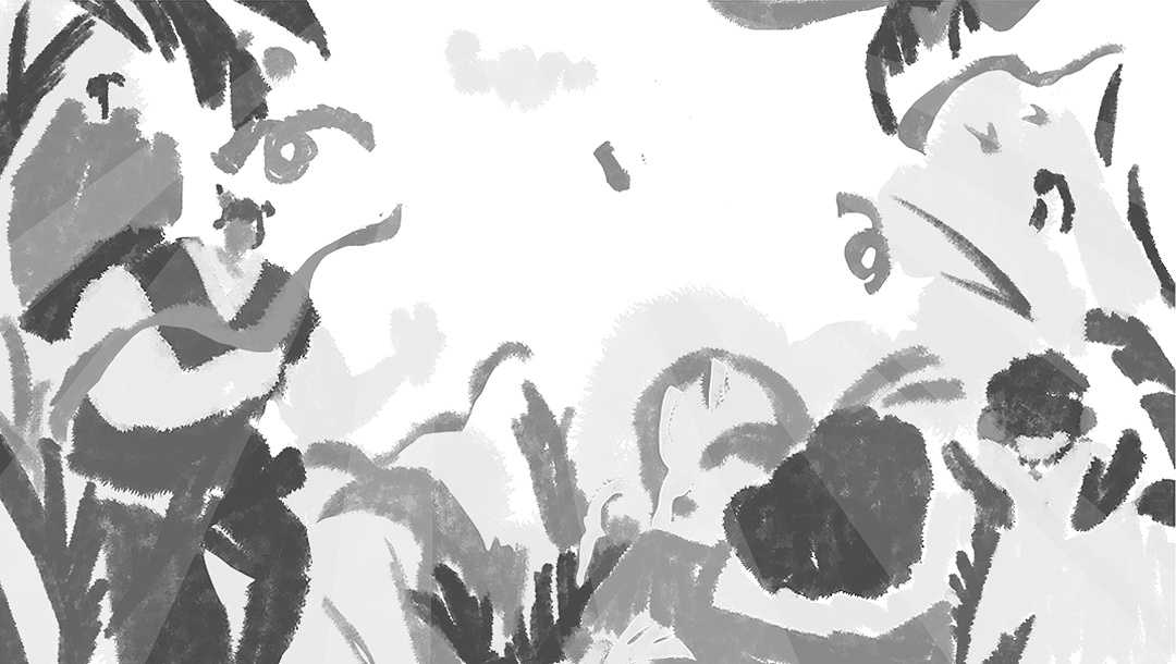 ——  - 黑白灰 -  ——