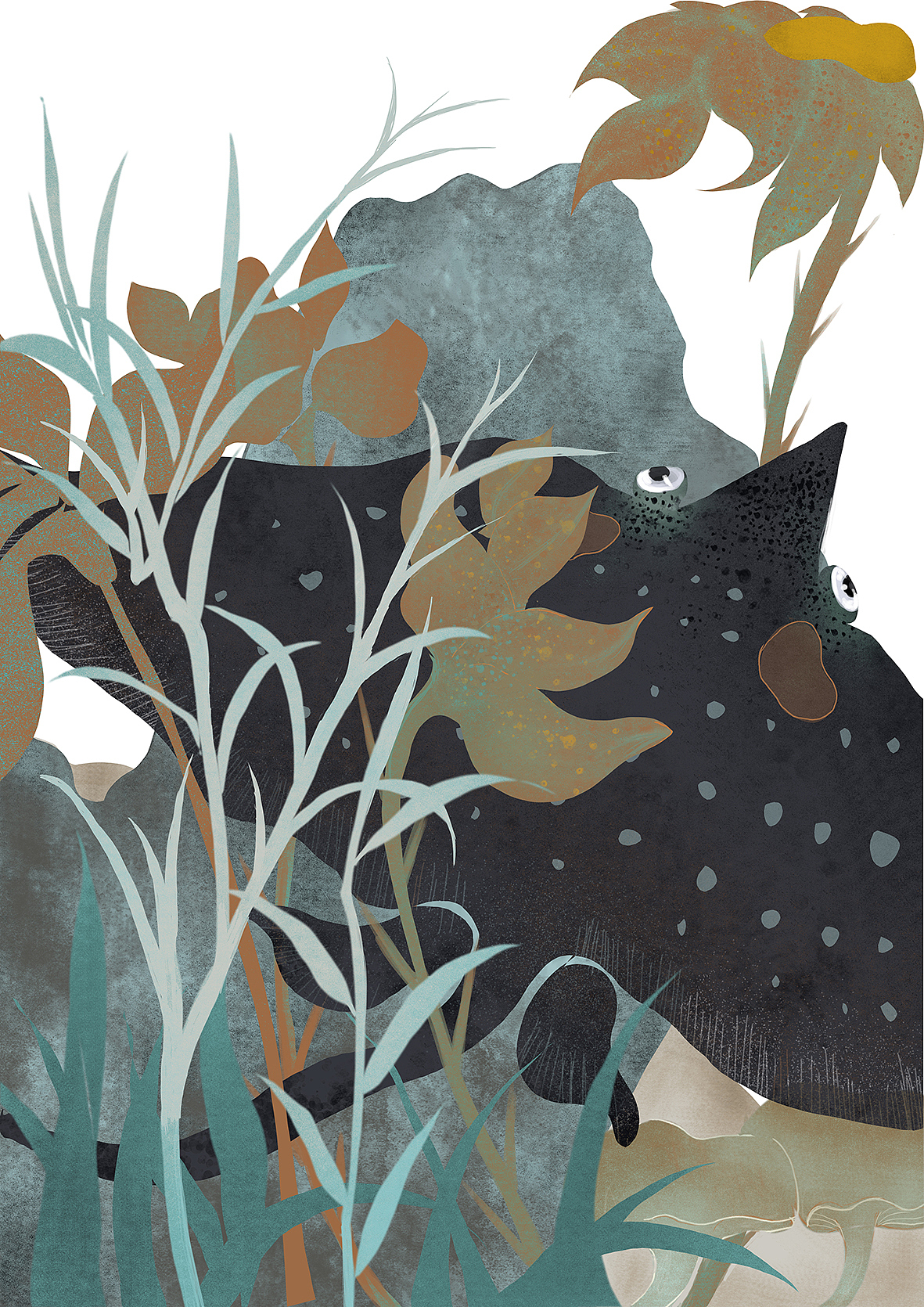 学无止境，砥砺前行。（图ZMjQ3NDg5NzQw） - 艺术插画 - 站酷设计师夫野艺术中心原创素材 - 站酷ZCOOL