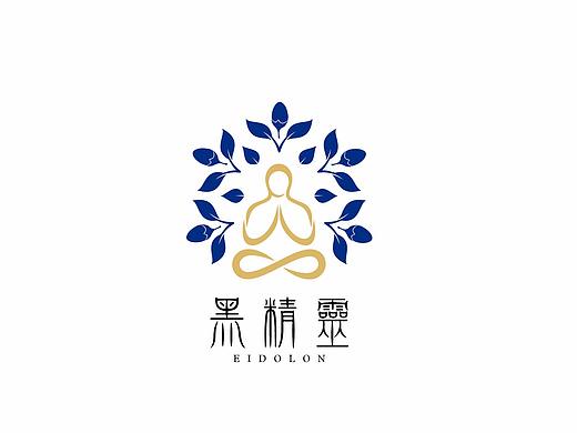 黑精灵枸杞logo设计