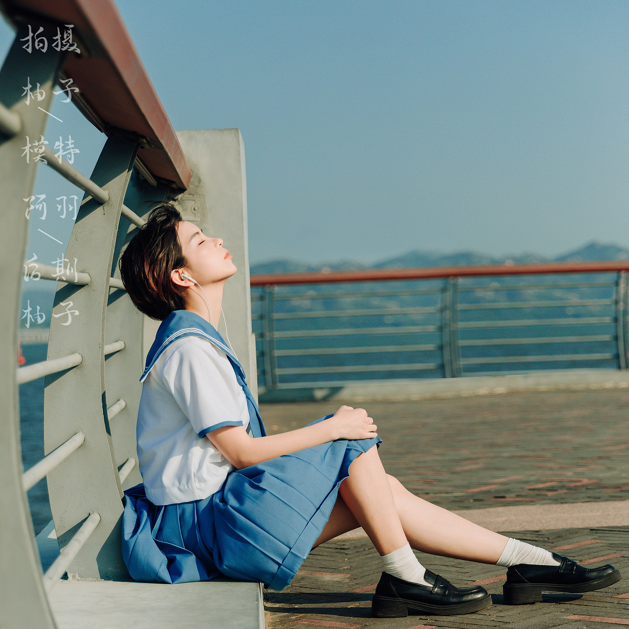 海滩JK服拍摄（图ZMjA3MzgzOTQ4） - 人像摄影 - 站酷设计师赣州虞跃摄影原创素材 - 站酷ZCOOL