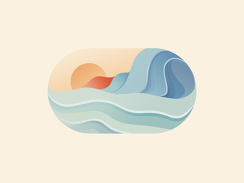 临摹 dribbble大神作品临摹