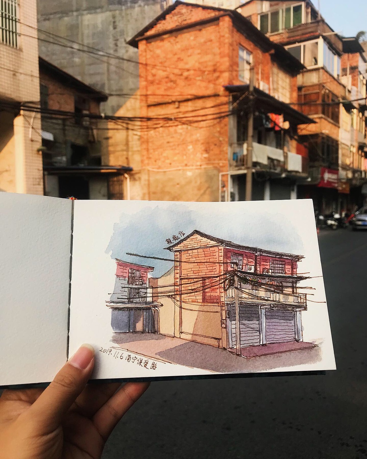 最近的一些写生