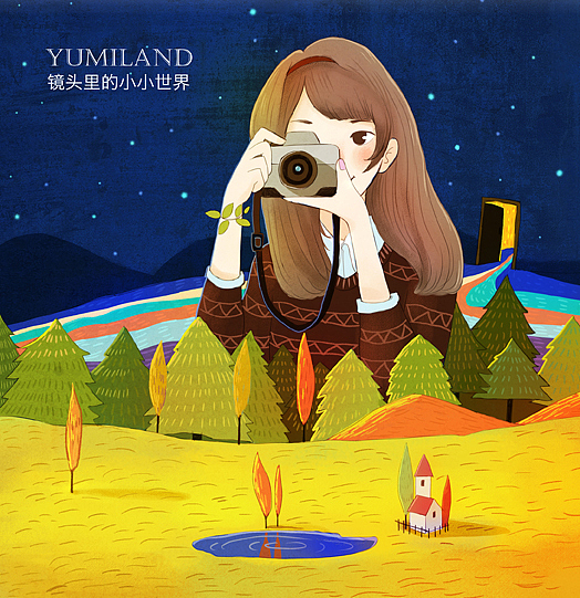 风格慢慢琢磨中（图ZMTk2OTMzNDg=） - 商业插画 - 站酷设计师yumid原创素材 - 站酷ZCOOL