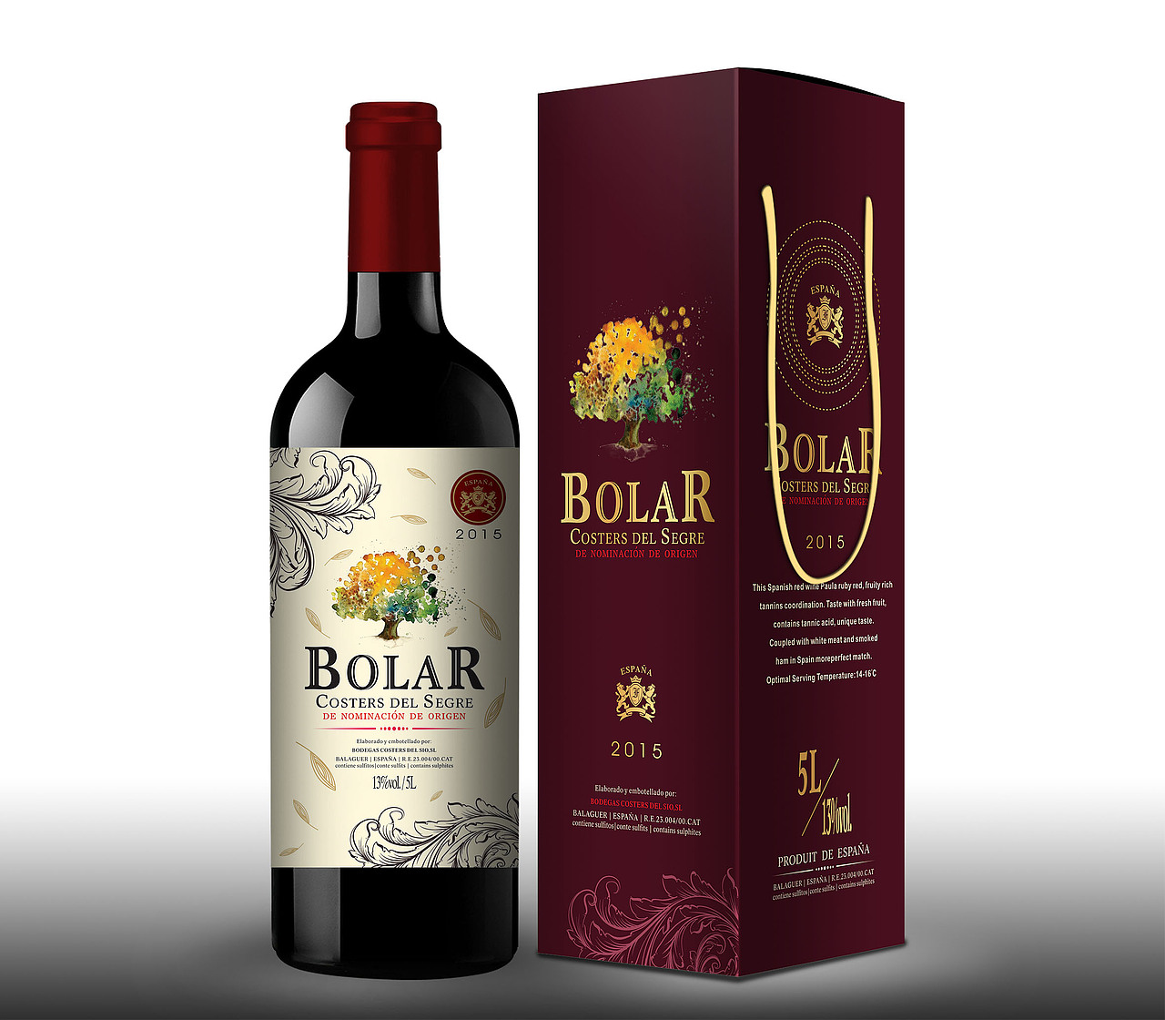 洋酒,红酒包装设计作品