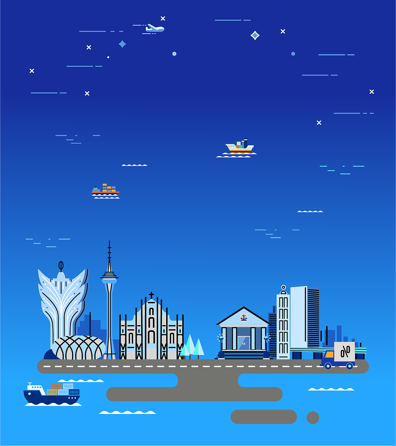 澳门回归20周年一国两制经济MG动画