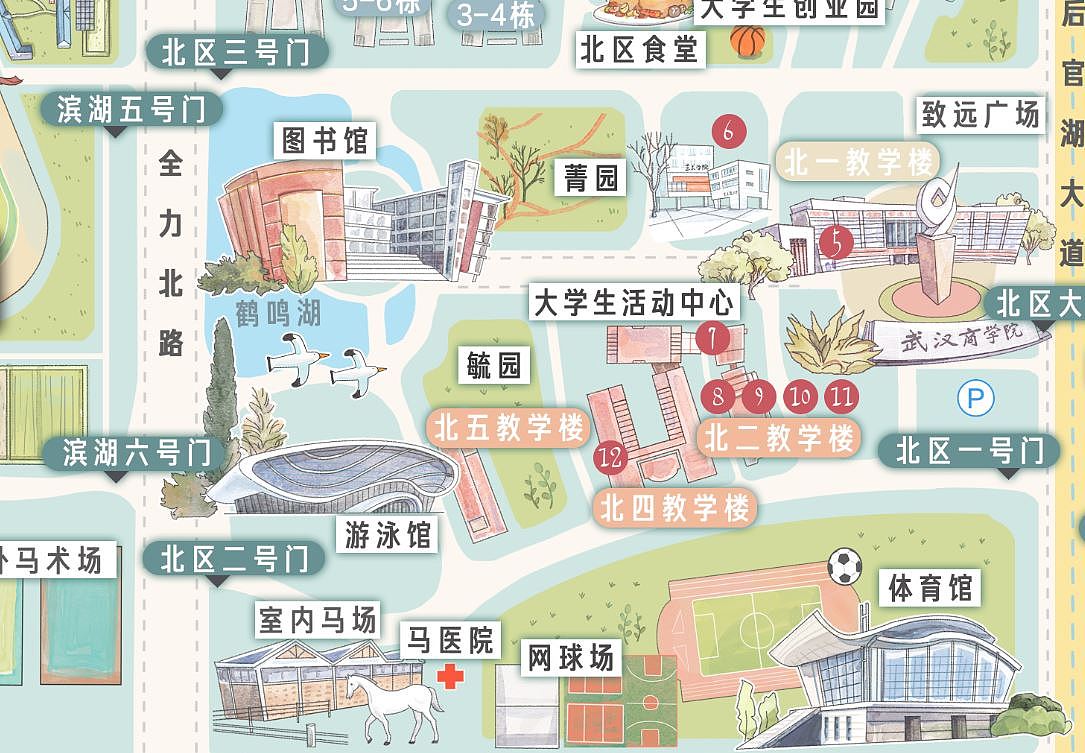 武汉商学院地图