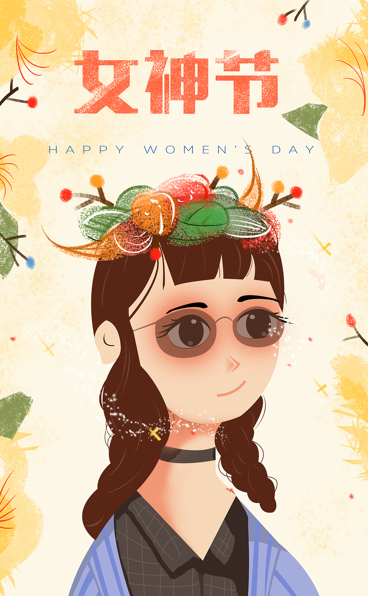 做插画的第一天（图ZMjQ3Mjk4NzE2） - 艺术插画 - 站酷设计师Guan_佳兴原创素材 - 站酷ZCOOL