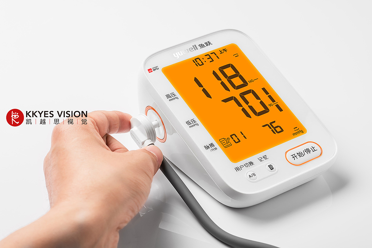 鱼跃血压计医疗器材静物拍摄商业产品摄影