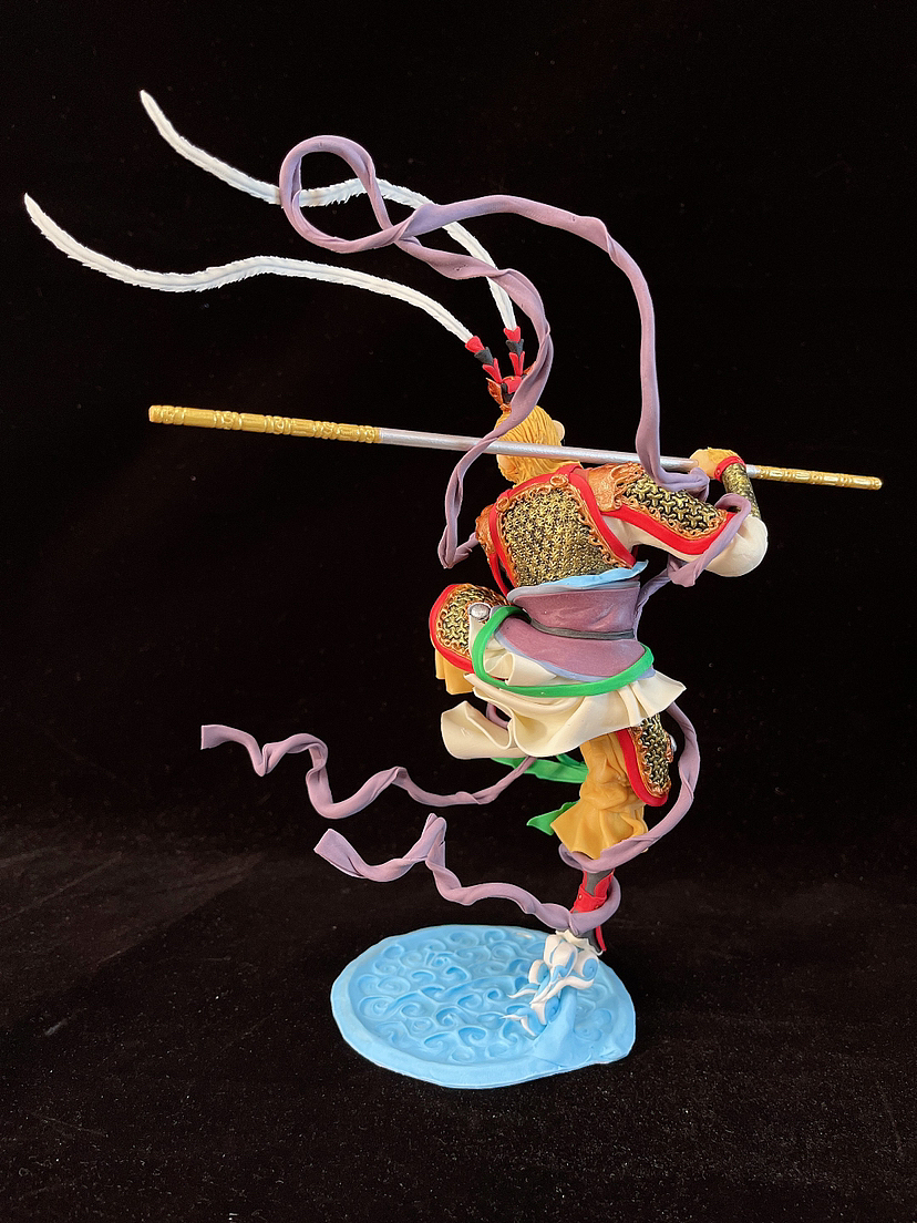 康健面塑作品《西游妖王》（图ZMzE2NTg5ODEy） - 雕塑 - 站酷设计师上京私物康健面塑原创素材 - 站酷ZCOOL