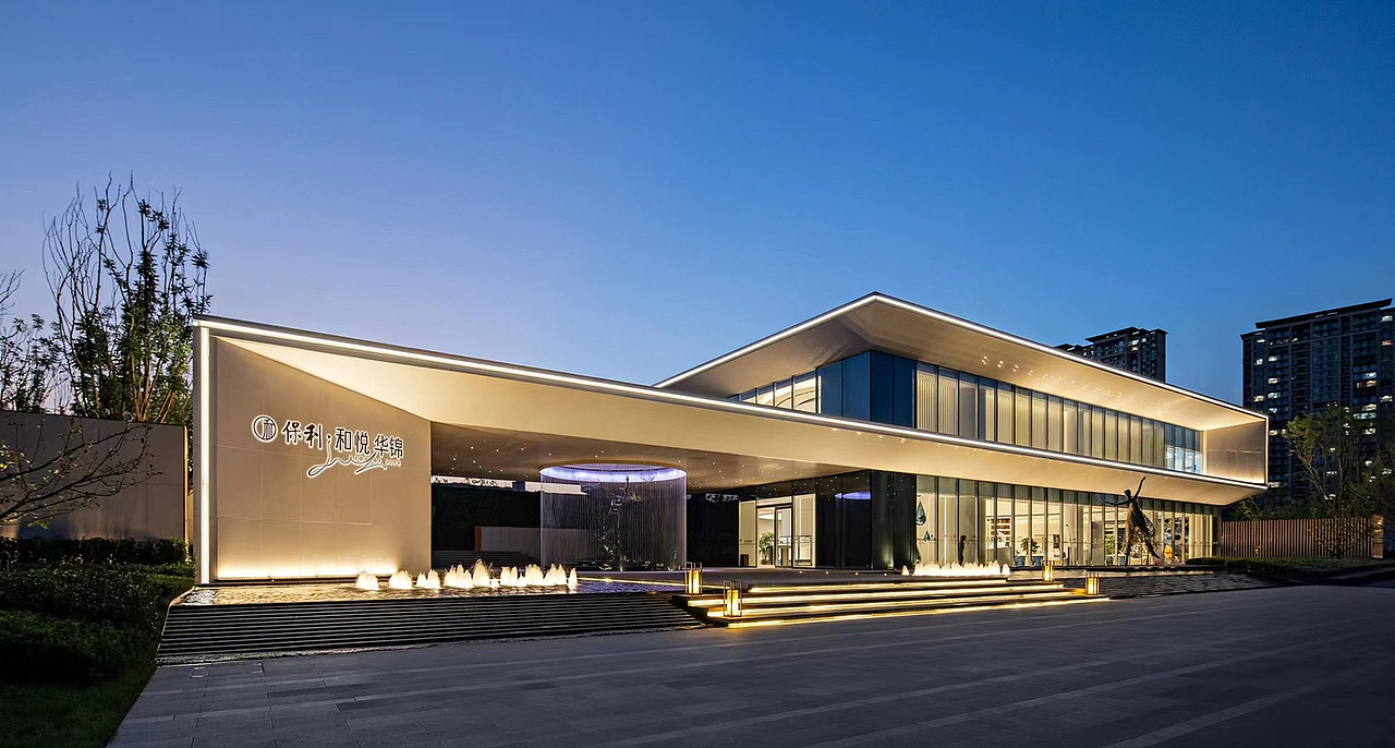 售楼部外观,建筑拍摄