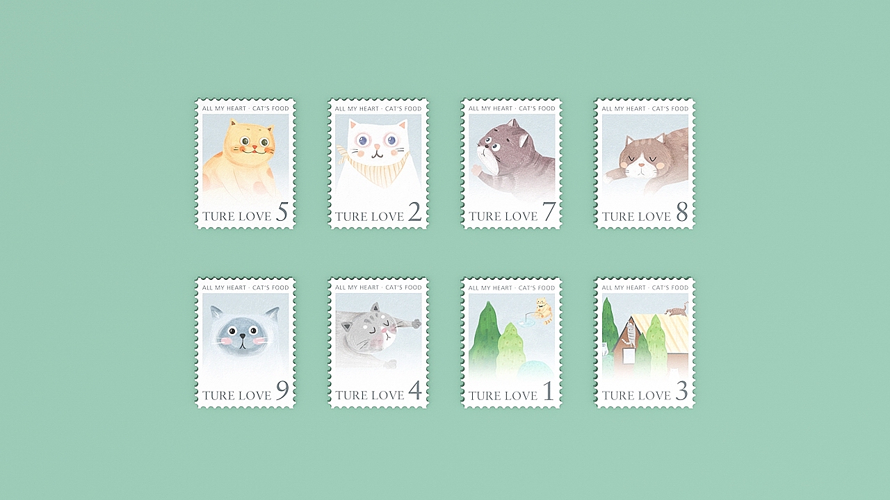 「 TRUE LOVE猫粮品牌」金质营养 · 承载全方位的呵护 ​​（图ZODE1MTkzNTI=） - 包装 - 站酷设计师你好大海品牌设计原创素材 - 站酷ZCOOL