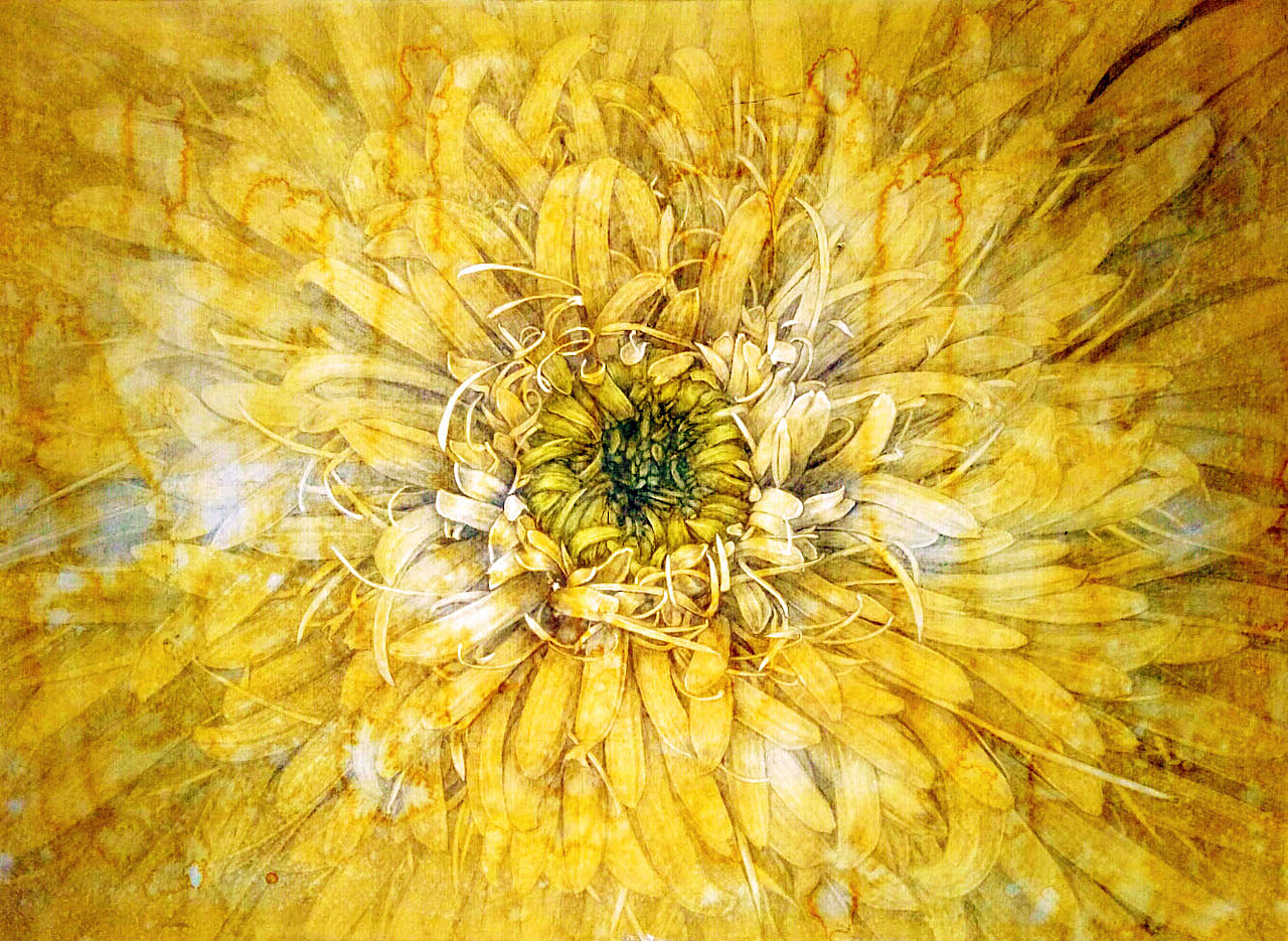 手绘《生命之花》（图ZNTUzNjE4MjQ=） - 创作习作 - 站酷设计师你好海燕子原创素材 - 站酷ZCOOL