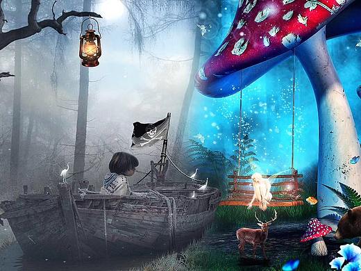 向往的童年（个人主页-ZMjg2NzY2NjA=） - 海报 - 站酷设计师MAJUNBIN原创素材 - 站酷ZCOOL