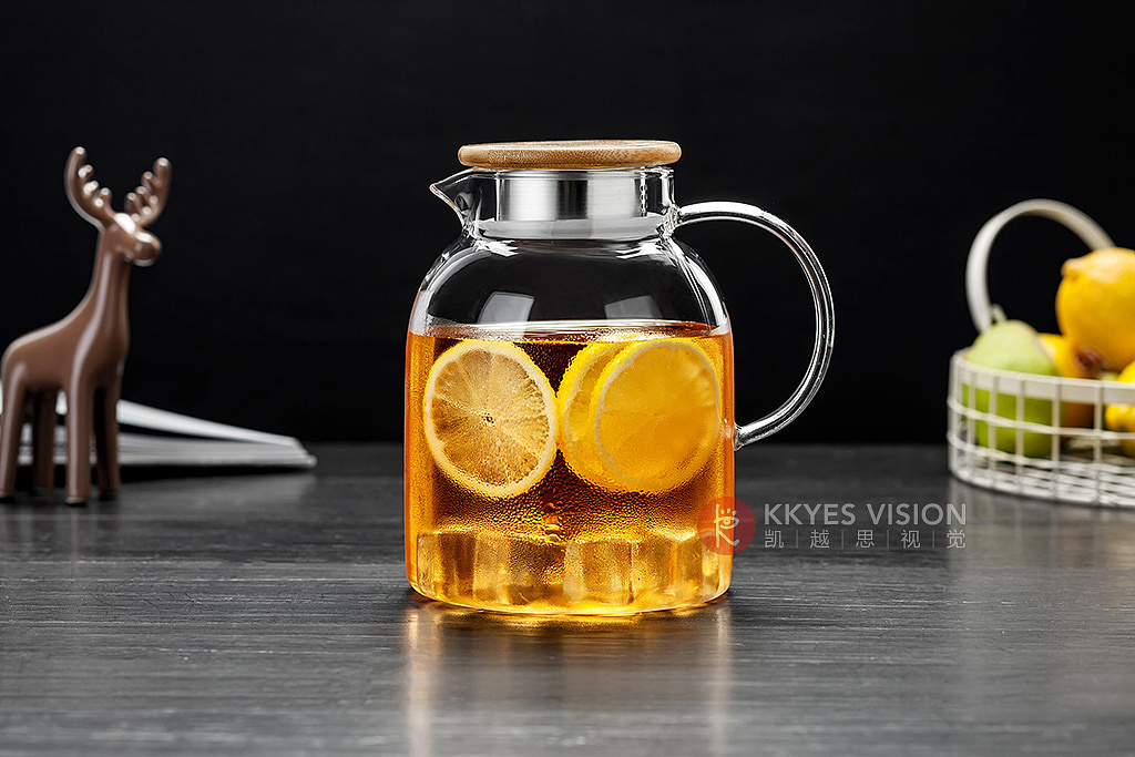 水壶 玻璃水杯 茶壶 静物拍摄 商业产品摄影