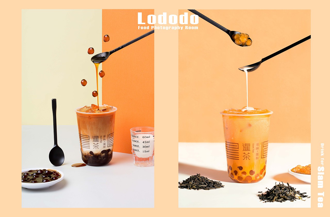 暹茶#饮品拍摄