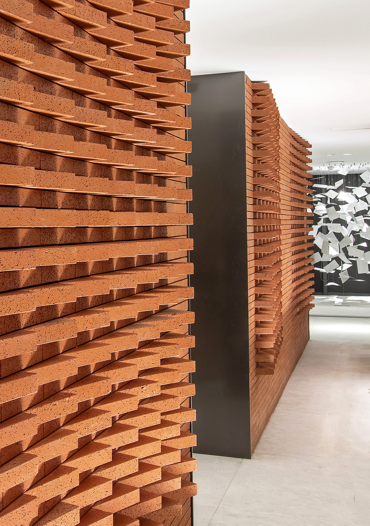 极简+红砖,高级文艺的销售中心