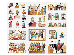 知中《太喜欢历史了！》内页插画