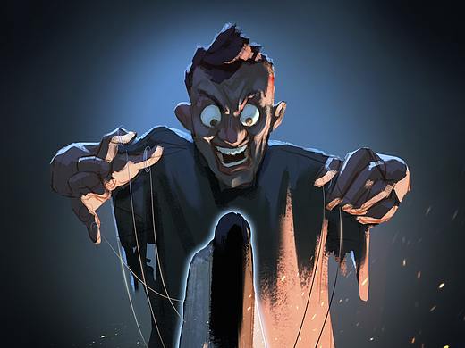 Scary storyteller（个人主页-ZMzQ1OTE5OTY=） - 创作习作 - 站酷设计师梁智傑原创素材 - 站酷ZCOOL