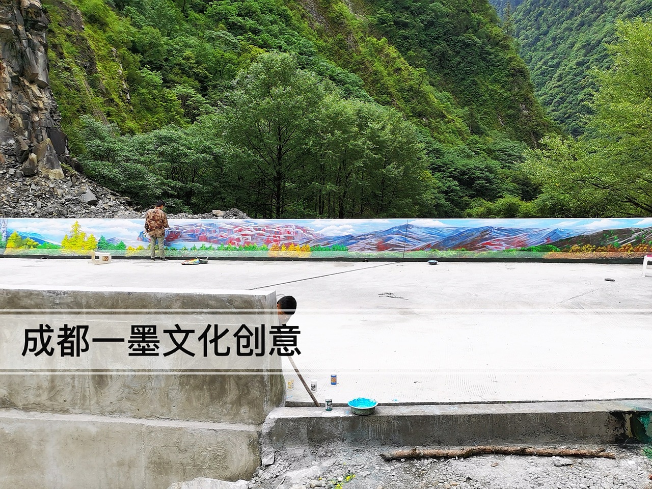 乡村墙绘,农村文化墙