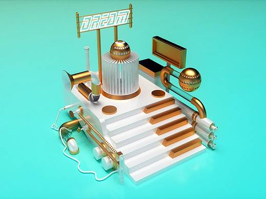 C4D日常练习（个人主页-ZMjk4ODU4NDg=） - 场景 - 站酷设计师薄琅原创素材 - 站酷ZCOOL