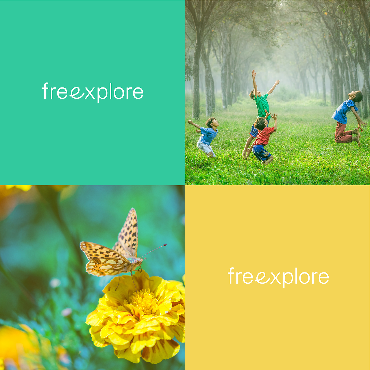 freexplore|探趣坊|儿童教育品牌(图ZMjMxMzk5MTQ4) - Logo - 站酷设计师草木蔓生原创素材 - 站酷ZCOOL
