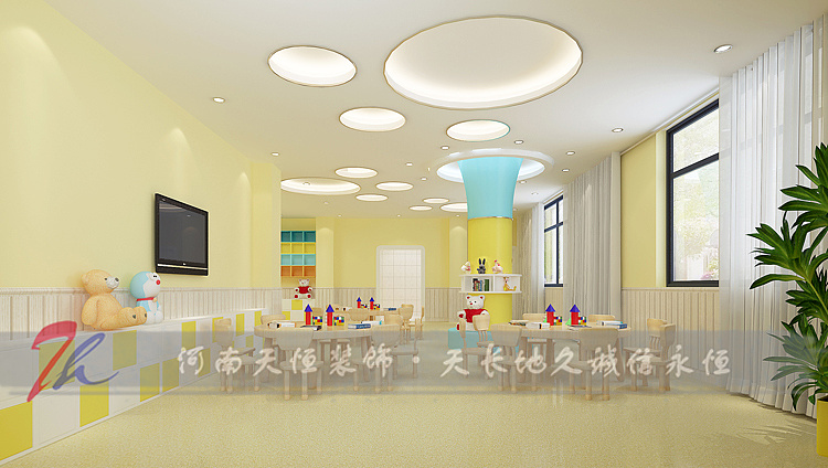 河南幼儿园装修公司-安阳幼儿园装修设计案例