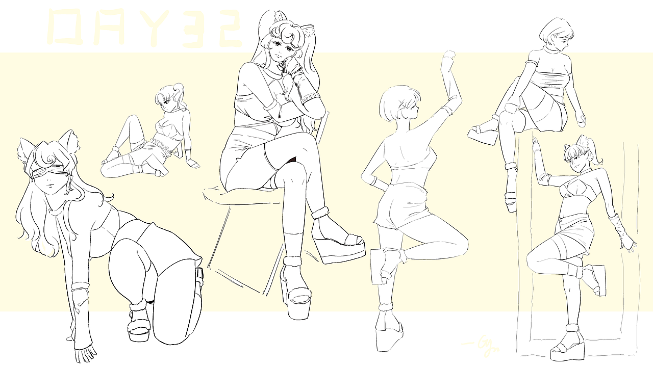 #速寫60天挑戰(zhàn)賽#Day32@速寫班長（圖ZMjk1Mzg3NjI0） - 創(chuàng)作習(xí)作 - 站酷設(shè)計師風(fēng)鈴冰淚原創(chuàng)素材 - 站酷ZCOOL