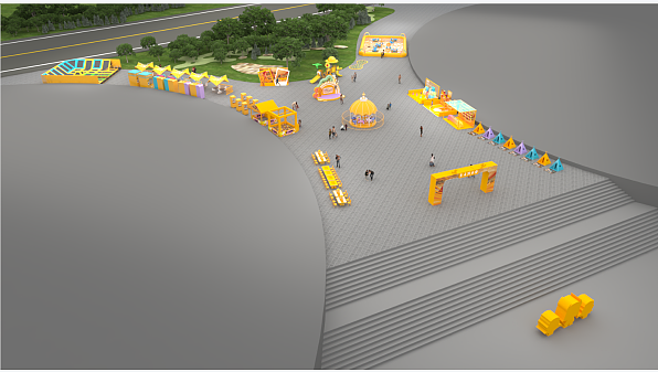 游乐园美陈设计