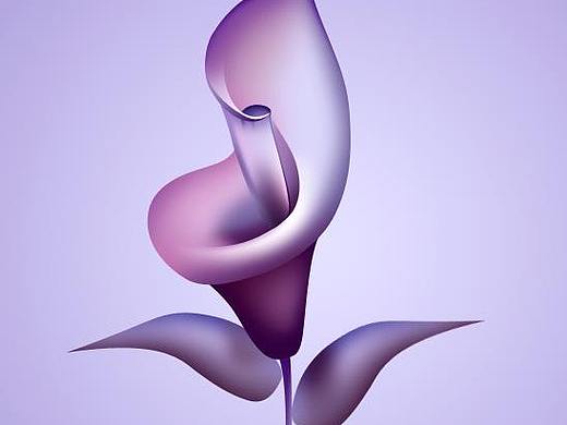 【空间】紫色小花（纯临摹）（个人主页-ZMjkxNDYyOTY=） - 创作习作 - 站酷设计师一只付哈哈原创素材 - 站酷ZCOOL