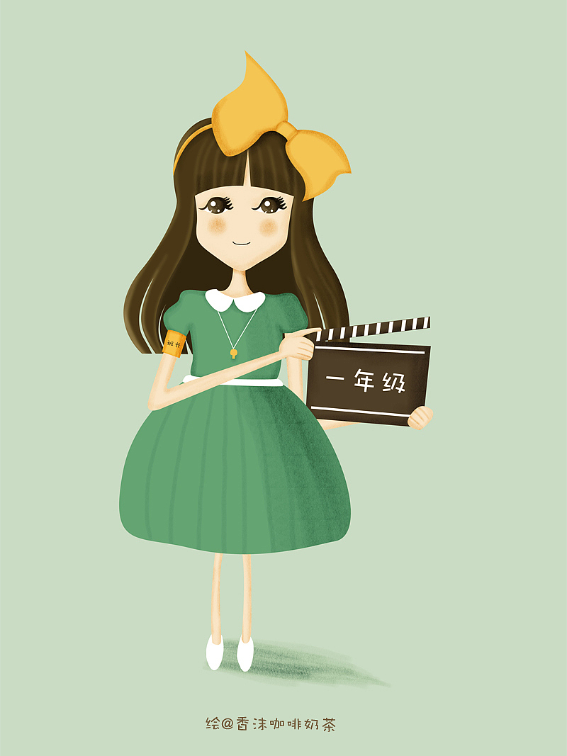 湖南卫视《一年级》系列插画