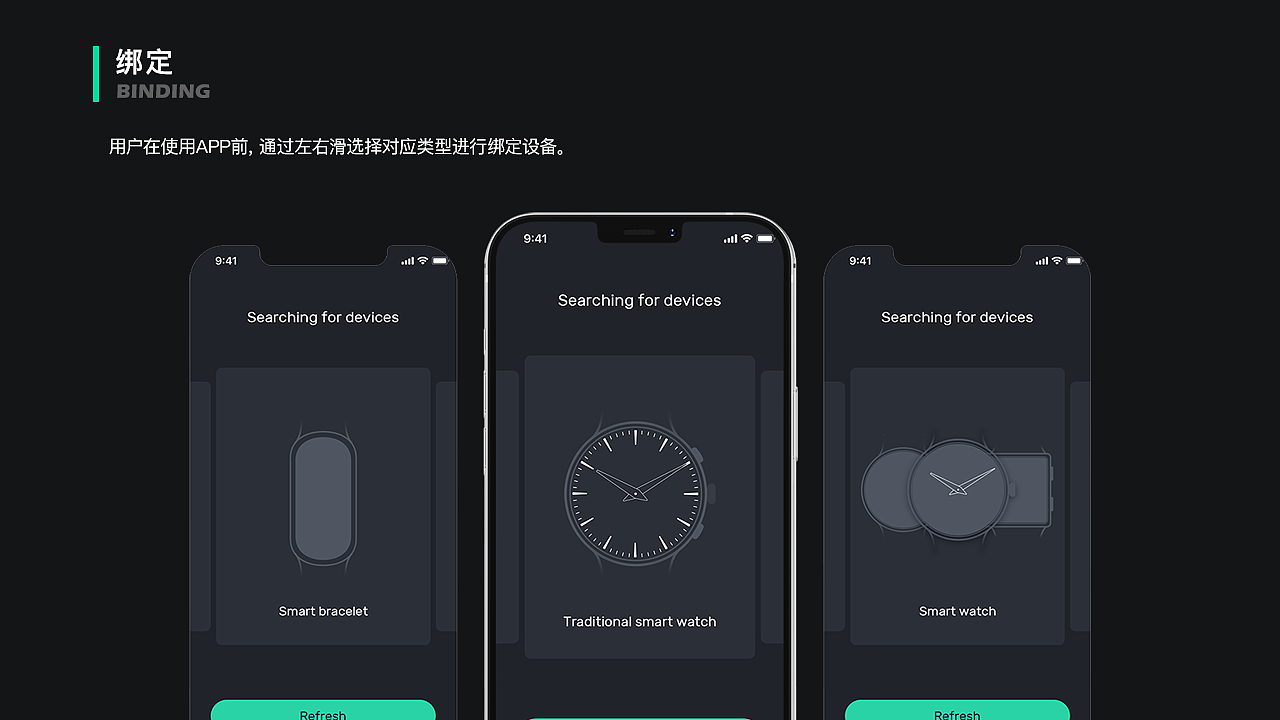 智能穿戴设备&APP 界面设计（图ZMjYyMTA2MjQ4） - APP界面 - 站酷设计师敌不旧安原创素材 - 站酷ZCOOL