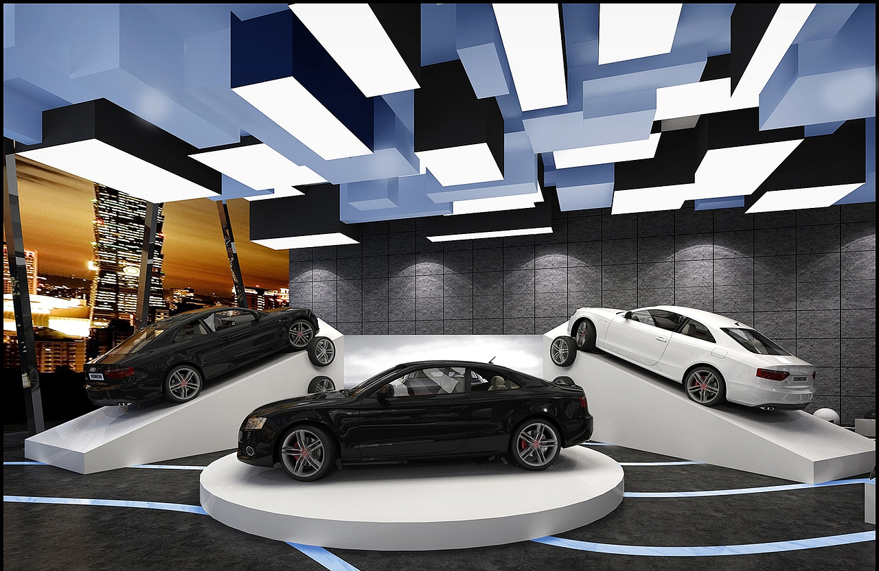 展厅（图ZMjA4NTYyMzQ4） - 家装设计 - 站酷设计师1992效果图小瑜原创素材 - 站酷ZCOOL